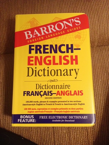 Barron french english - barron's, french-english